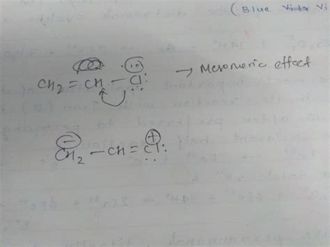 C Cl Bond Shows Higher Bond Strength In Ch Ch Cl Due To