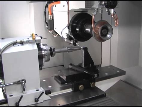 Six Axis Cnc Machine Grinds Complex Cutting Tools Youtube