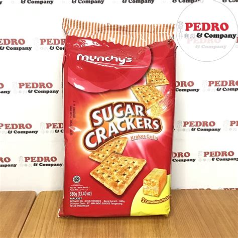 Jual Munchys Sugar Crackers 380 Gr Biskuit Gula Kreker Shopee Indonesia