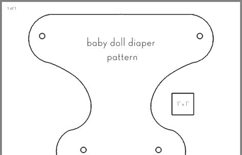 Printable Doll Diaper Pattern Printable Word Searches