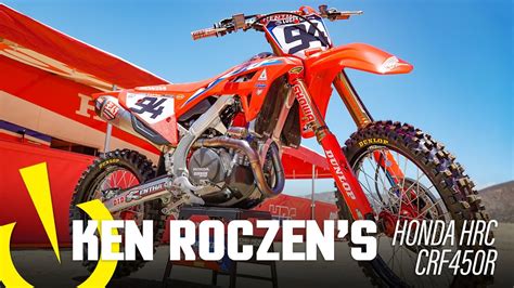 Ken Roczen S Team Honda HRC CRF450R YouTube