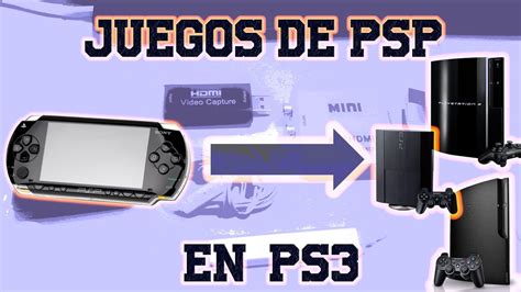 Juegos ISO De PSP En Tu PS3 Juega El Catalogo De PSP En Tu PS3 YouTube