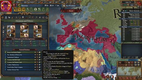 My first time Forming the Roman Empire! : eu4