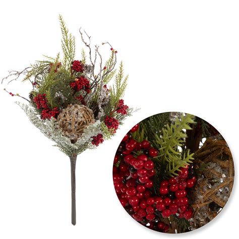 Frosted Berry Pinecone Bush Hobby Lobby 5803705