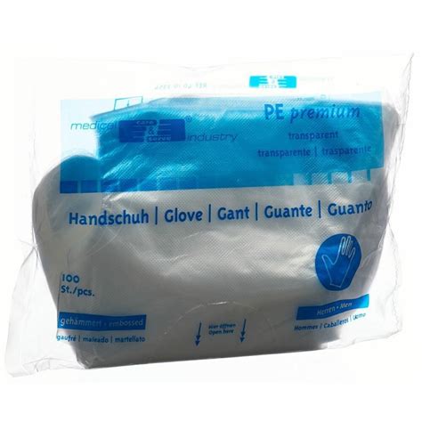 Buy Gribi Plastic Gloves Pe 280mm Women Transparent Ribbed Non