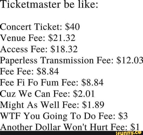 Ticketmaster Memes Best Collection Of Funny Ticketmaster Pictures On