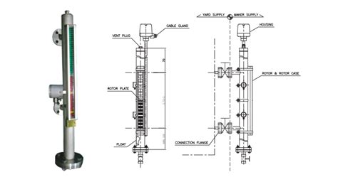 Magnetic Float Level Transmitter Principle Industrial Instrumentation