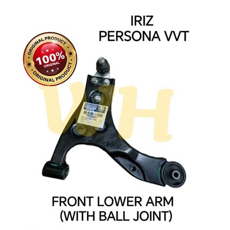 FRONT LOWER ARM ORIGINAL PROTON IRIZ PERSONA VVT 2016 NEW WITH BALL