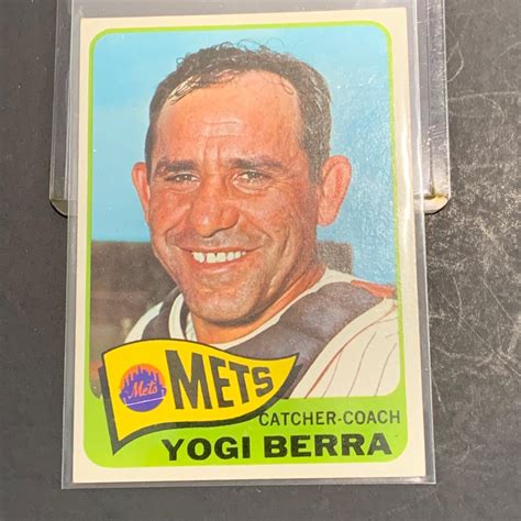 Lot 127 1965 Yogi Berra Topps Baseball Card