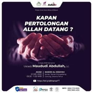 Jadwal Kajian Jakarta Ustadz Maududi Abdullah 22 Mei 2022 Jadwal