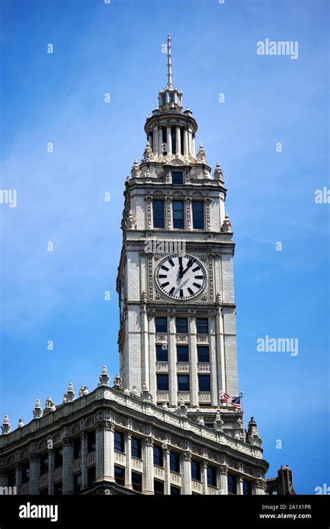 Chicago Clock Hi Res Stock Photography And Images Alamy