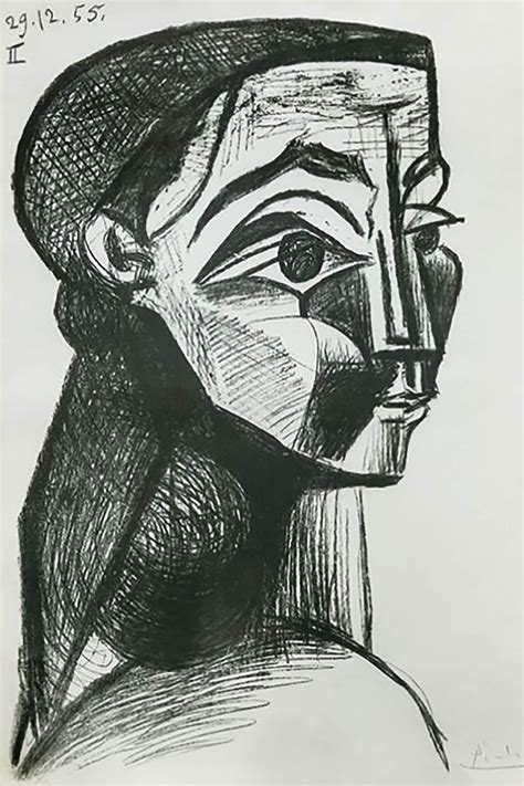 Portrait De Femme Ii Jaqueline By Pablo Picasso Art Please