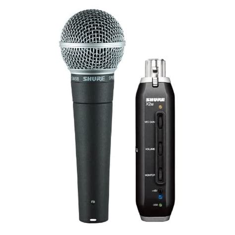 Cardioid Dynamic Vocal Microphone With X U Xlr To Usb Signal Adapter