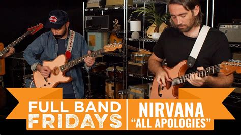 All Apologies Nirvana Cme Full Band Friday Youtube