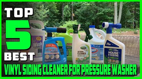 Best Vinyl Siding Cleaner For Pressure Washers In 2023 Top 5 Review