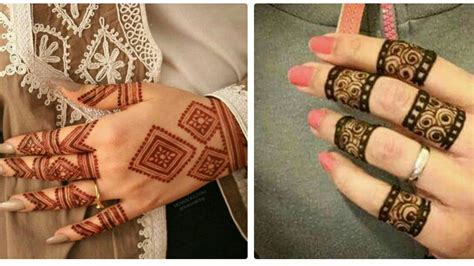 Classical Finger Arabic Mehndi Designs - Finger Arabic Mehndi Designs - Arabic Mehndi - Crayon