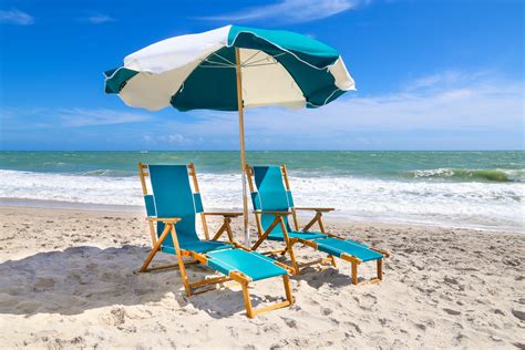 Beach Umbrellas Tables