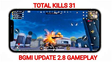 Fast Time Playing Bgmi 28 Update 🔥 Iphone 12 Gameplay In Bgmi Zombie