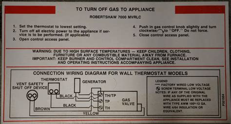 cozy wall furnace wiring diagram