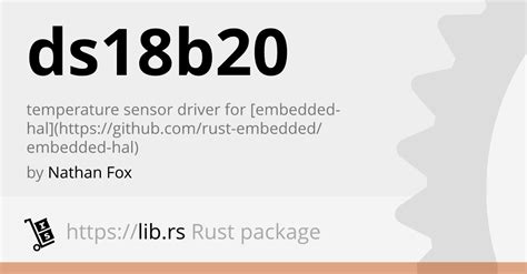 Ds18b20 Embedded Dev In Rust Lib Rs