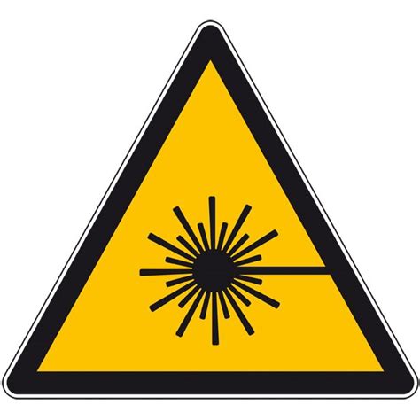 Pictogramme Danger Laser