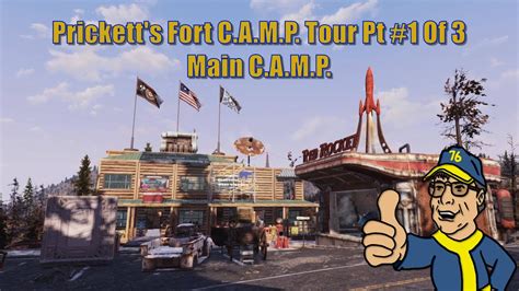 Fallout 76 C A M P Showcase Pt 1 Of 3 Prickett S Fort Main C A M P