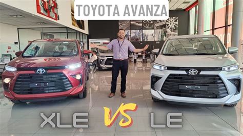 Toyota Avanza Xle Vs Le Ponemos Frente A Frente Las Versiones De