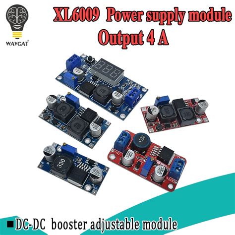 XL6009 4A Boost Convertitore Step Up Regolabile 15W 5 32V A 5 50V DC DC