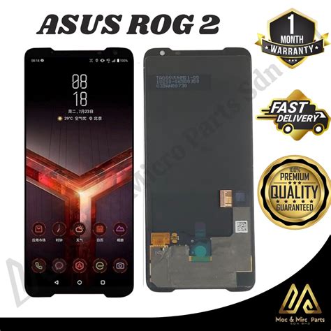 ASUS ROG PHONE 2 ZS660KL ORIGINAL FULLSET LCD TOUCH DIGITIZER