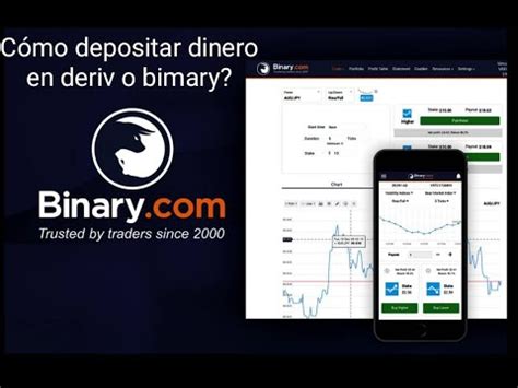 C Mo Fondear Su Cuenta De Deriv Binary Youtube