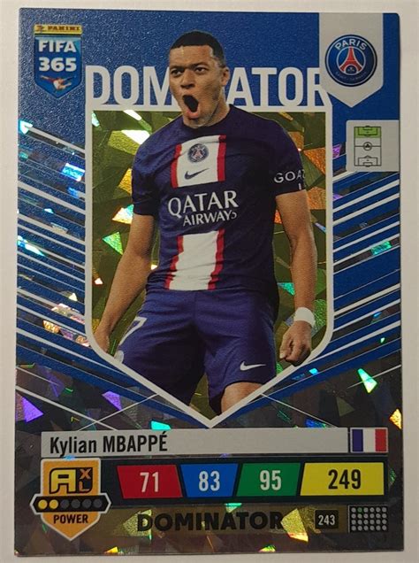 PANINI FIFA 365 2023 DOMINATOR MBAPPE PSG NR 243 Gdańsk Kup teraz