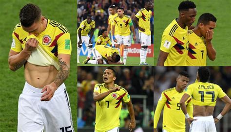 Colombia Vs Inglaterra El Llanto Y La Tristeza De Los Jugadores