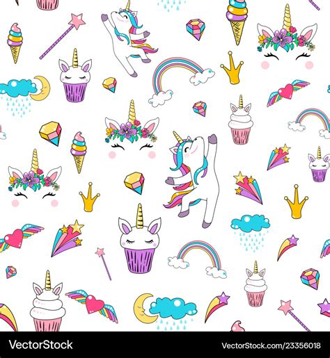 Cute Unicorn Background