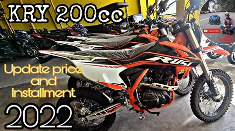 Rusi Kry 200cc Update Price And Installment 2022 Youtube