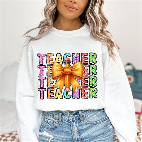 coquette teacher png teacher appreciation st day  school teacher sublimation  shirts
