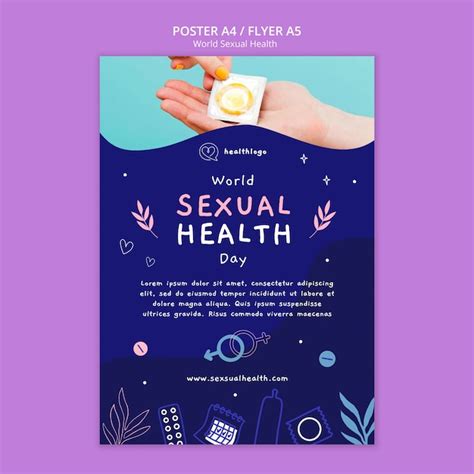 Free Psd World Sexual Health Day Poster Template