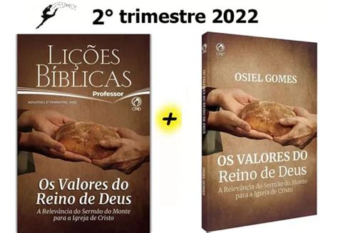 Kit Lições Bíblicas Adulto 4 Professor 1 Livro De Apoio MercadoLivre