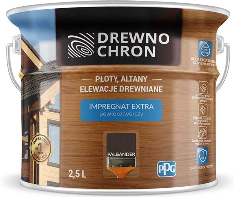 Drewnochron Impregnat Extra Powłokotwórczy Palisander 2 5L Opinie i