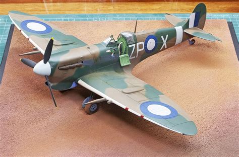 Hasegawa Spitfire Mk Vb Converted To A Mk Vc Large Scale Planes