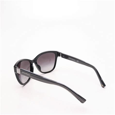 Aksesoris Kacamata Emporio Armani Black Stripes Sunglasses Tinkerlust