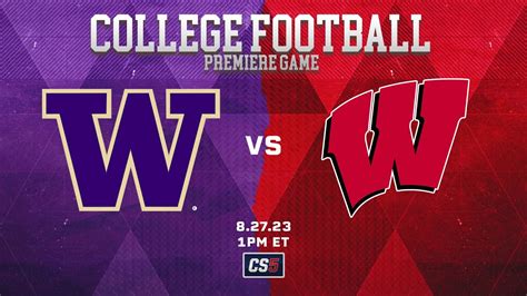 Washington 1 3 Vs Wisconsin 0 4 Week 5 Premiere Game RFL College