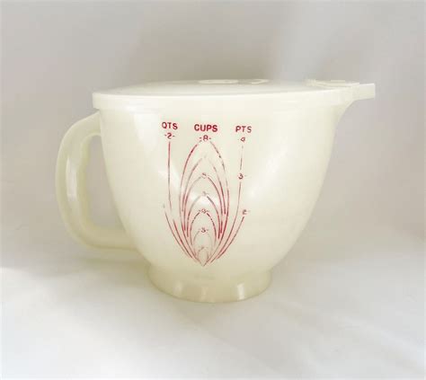 Vintage Tupperware Cup Mix N Store Measuring Cup W Lid S Classic Ebay