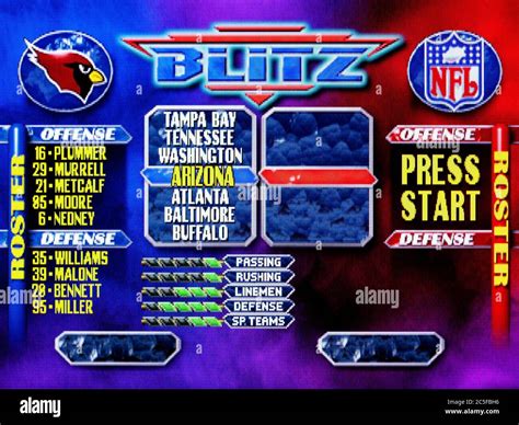 Nfl Blitz Sony Playstation 1 Ps1 Psx Editorial Use Only Stock Photo