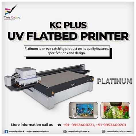 True Colors Uv Flatbed Printer At Best Price In Delhi True Colors Solutions And Technologies