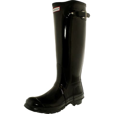 Buy Cheap Hunter Women S Original Tall Knee High Rubber Rain Boot