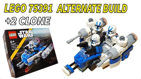 Lego Captain Rex Microfighter Alternate Build From Star Wars