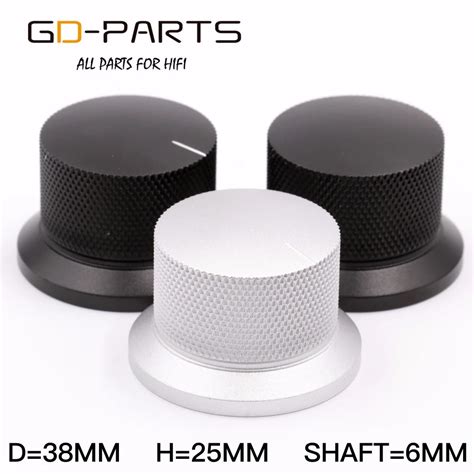 Gd Parts X Mm Machined Aluminum Knob Volume Sound Control Knob For