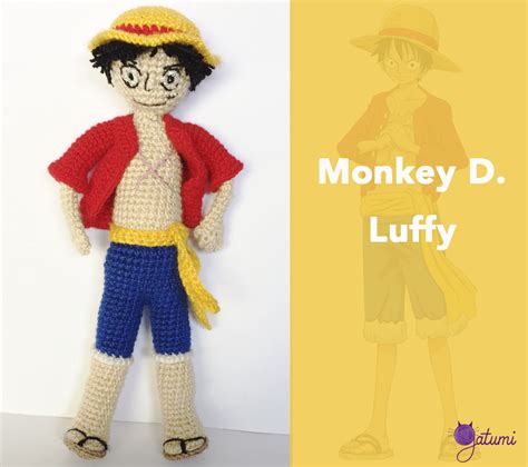 Monkey D Luffy Amigurumi One Piece