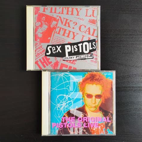 CD JAPAN PRESS PUNK SEX PISTOLS LOT SEX PISTOLS FILTHY LUCRE LIVE