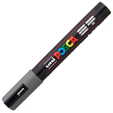 Marker Uni Pc 5m Posca Tamno Sivi Dantkom